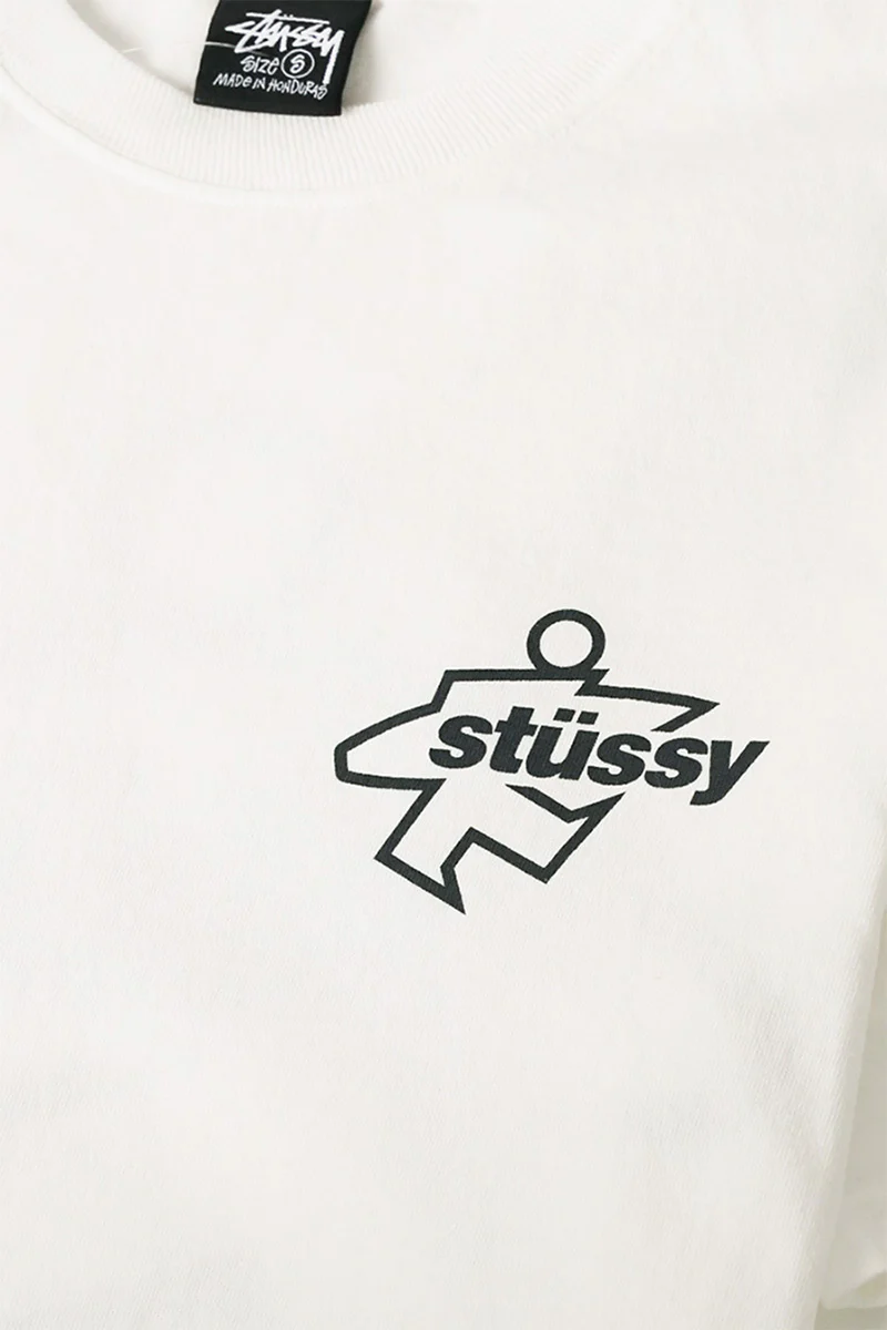 T-SHIRT SURF SIZE PIG. DYED BLANC NATUREL - Image 3