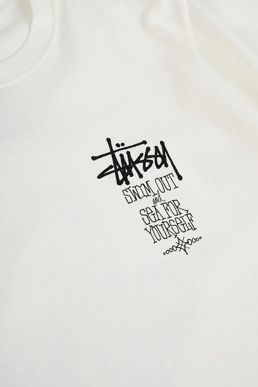 T-SHIRT SWIM OUT PIG. DYED BLANC NATUREL - Image 2