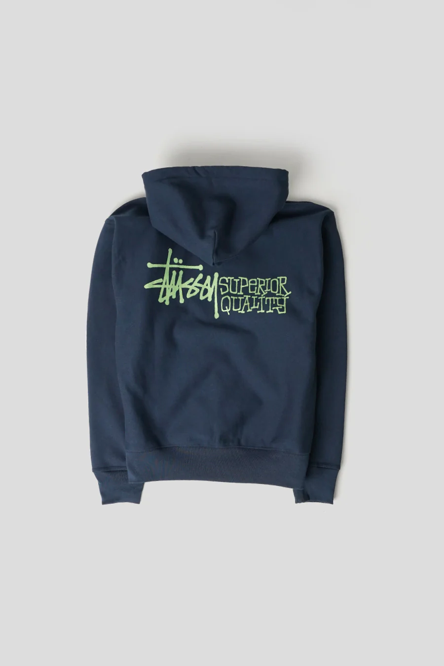 HOODIE ZIPPÉ SUPERIOR QUALITY BLEU MARINE - Image 3