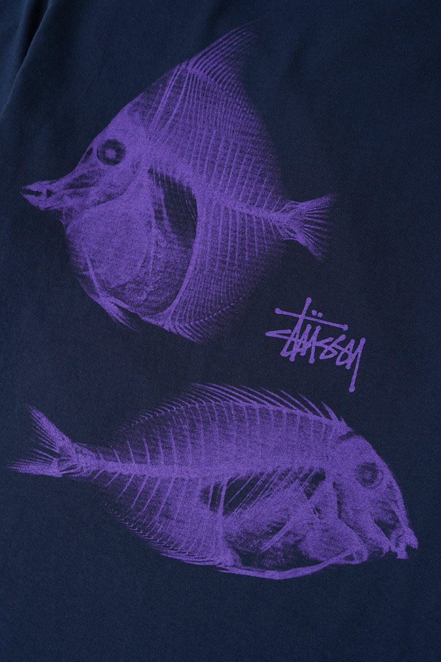 T-SHIRT X-RAY FISHIN BLEU MARINE - Image 2