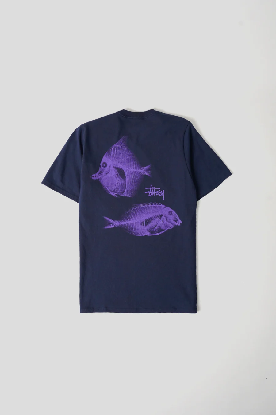 T-SHIRT X-RAY FISHIN BLEU MARINE - Image 3