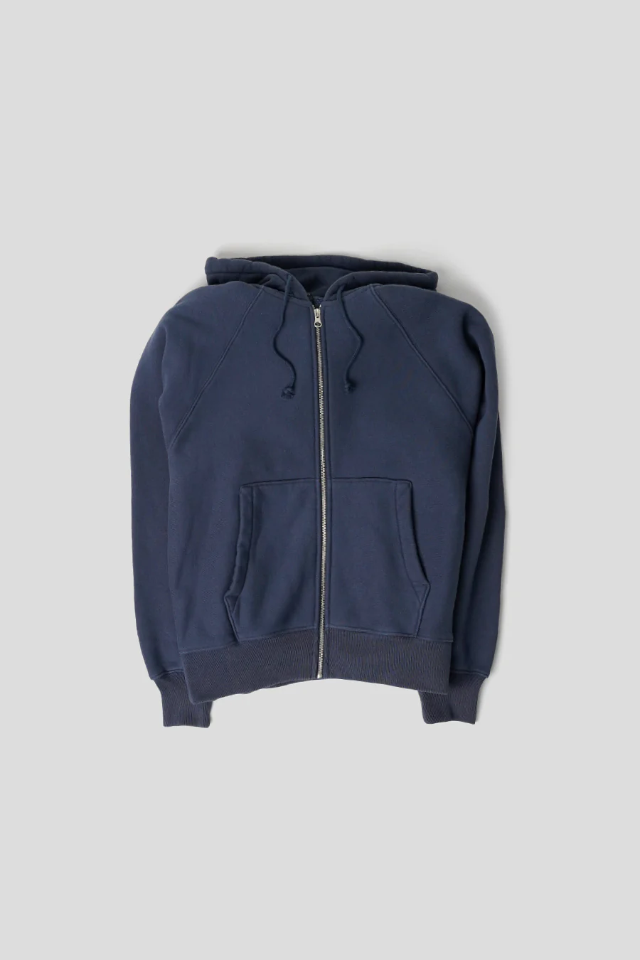 HOODIE ZIP BLEU MARINE
