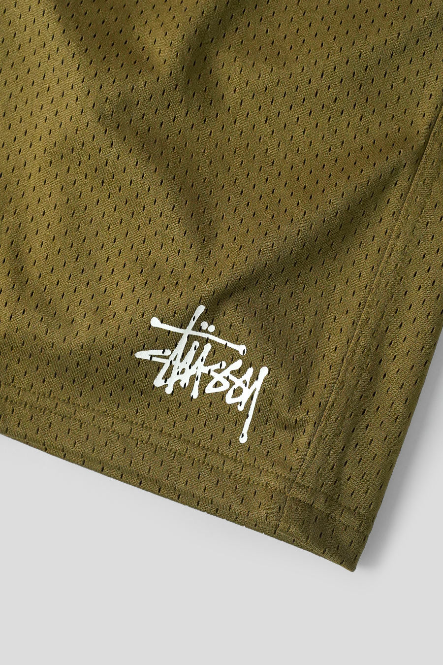 SHORT MESH BASIC OLIVE - Image 2