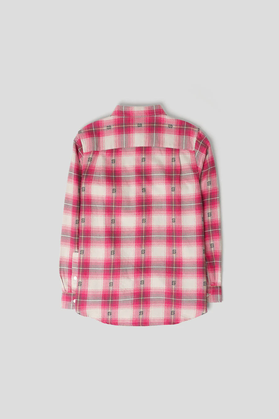 CHEMISE MOTIF PLAID ROSE - Image 3