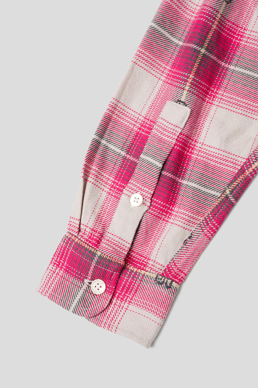CHEMISE MOTIF PLAID ROSE - Image 4