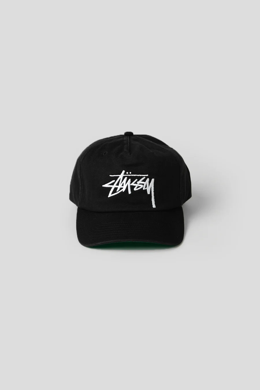 CASQUETTE BIG STOCK MID DEPTH NOIRE