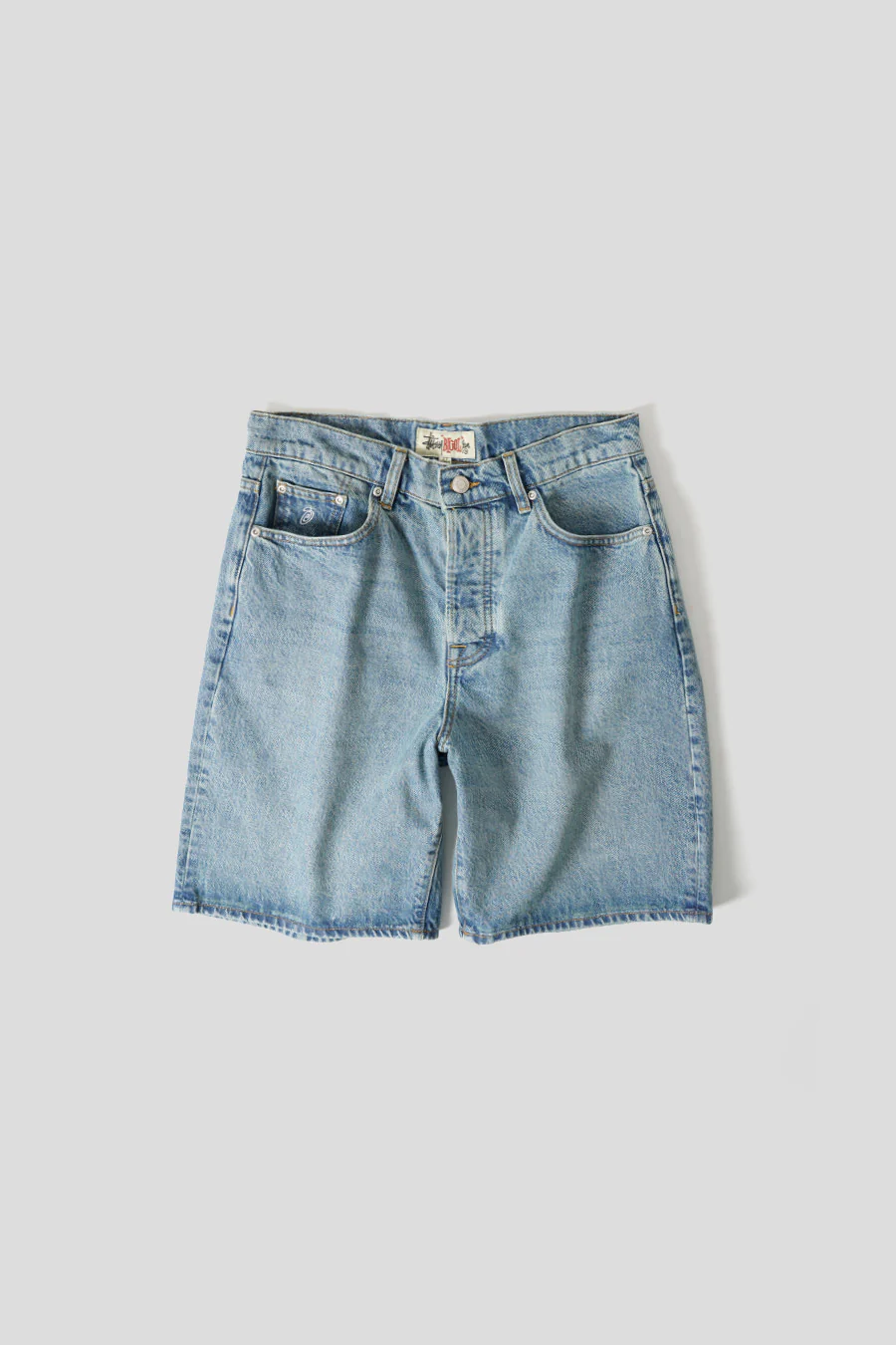 SHORT BIG OL EN DENIM BLEU DÉLAVÉ