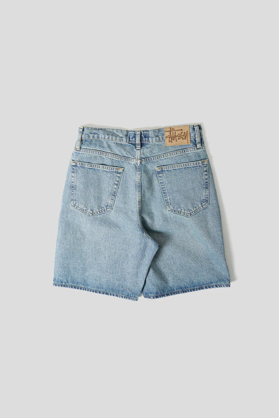 SHORT BIG OL EN DENIM BLEU DÉLAVÉ - Image 4