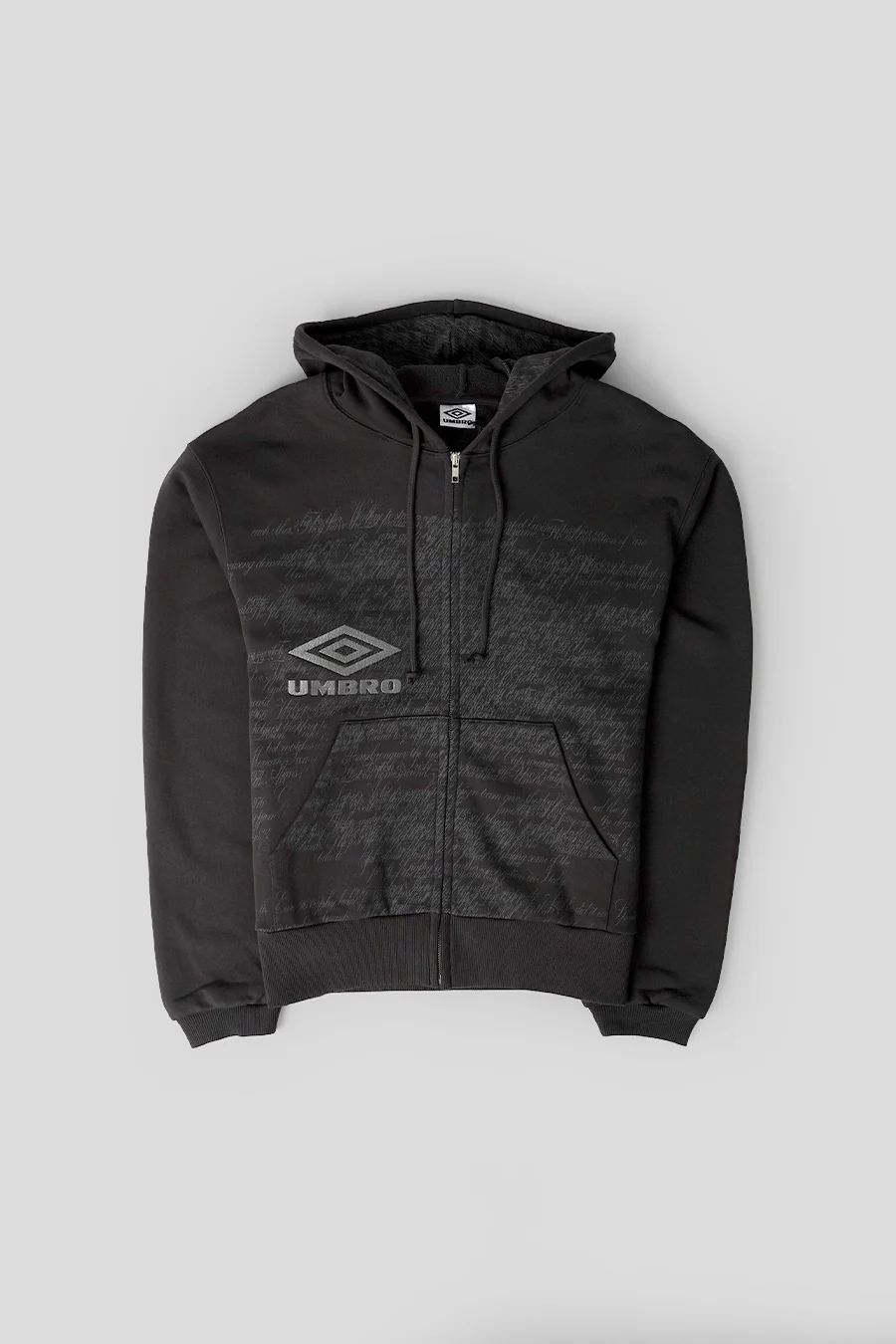 HOODIE COMPACT MASKED ZIP NOIR DĂLAVĂ