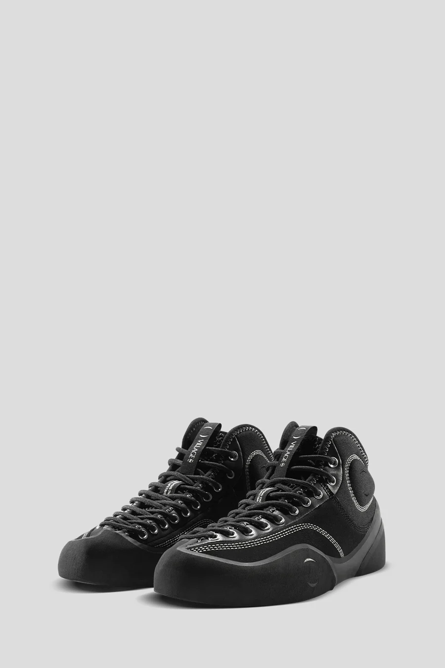 SNEAKER 1PM MID BLACK ET NATURAL BLACK - Image 2
