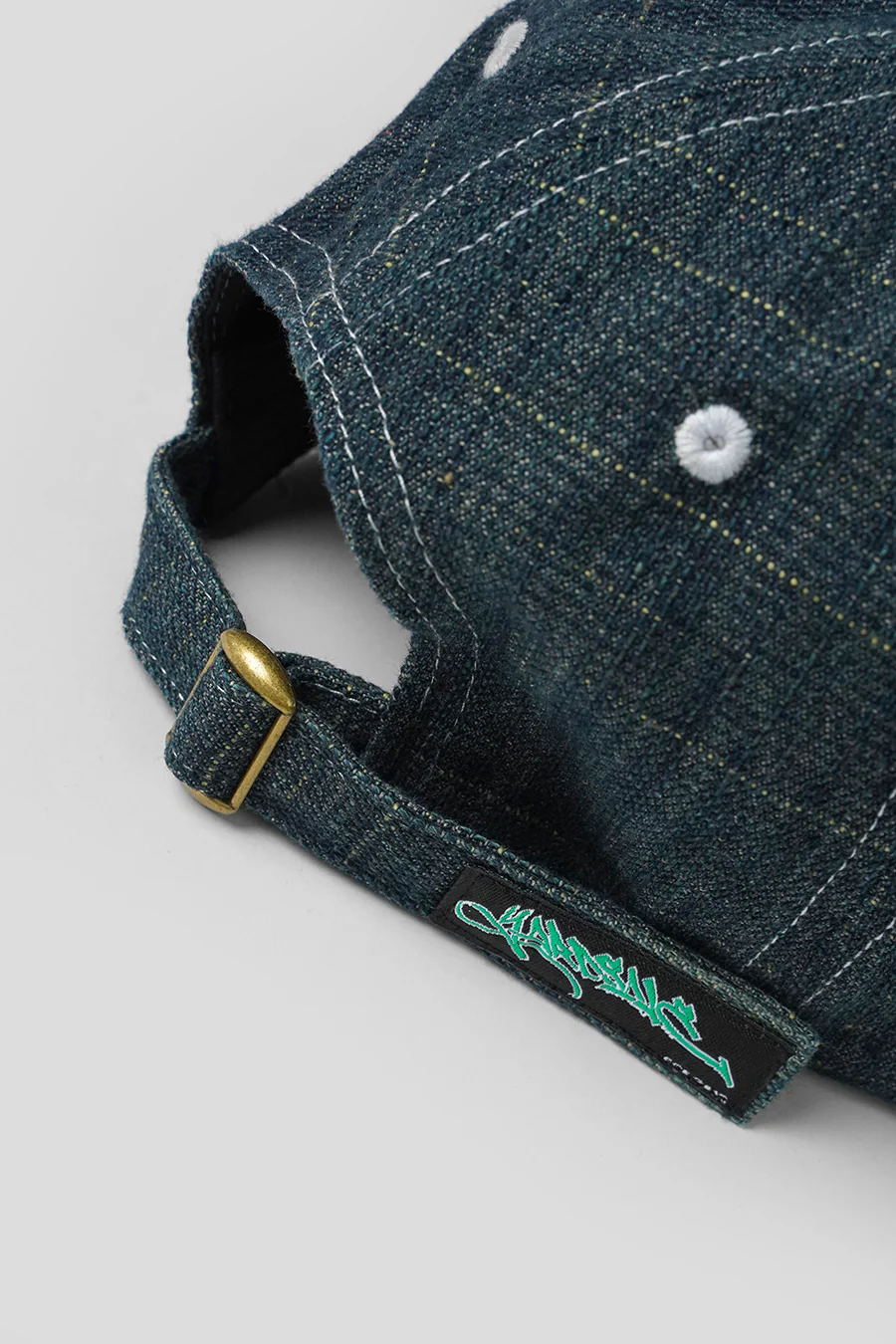 CASQUETTE FADED SLUB DENIM NOIRE - Image 2