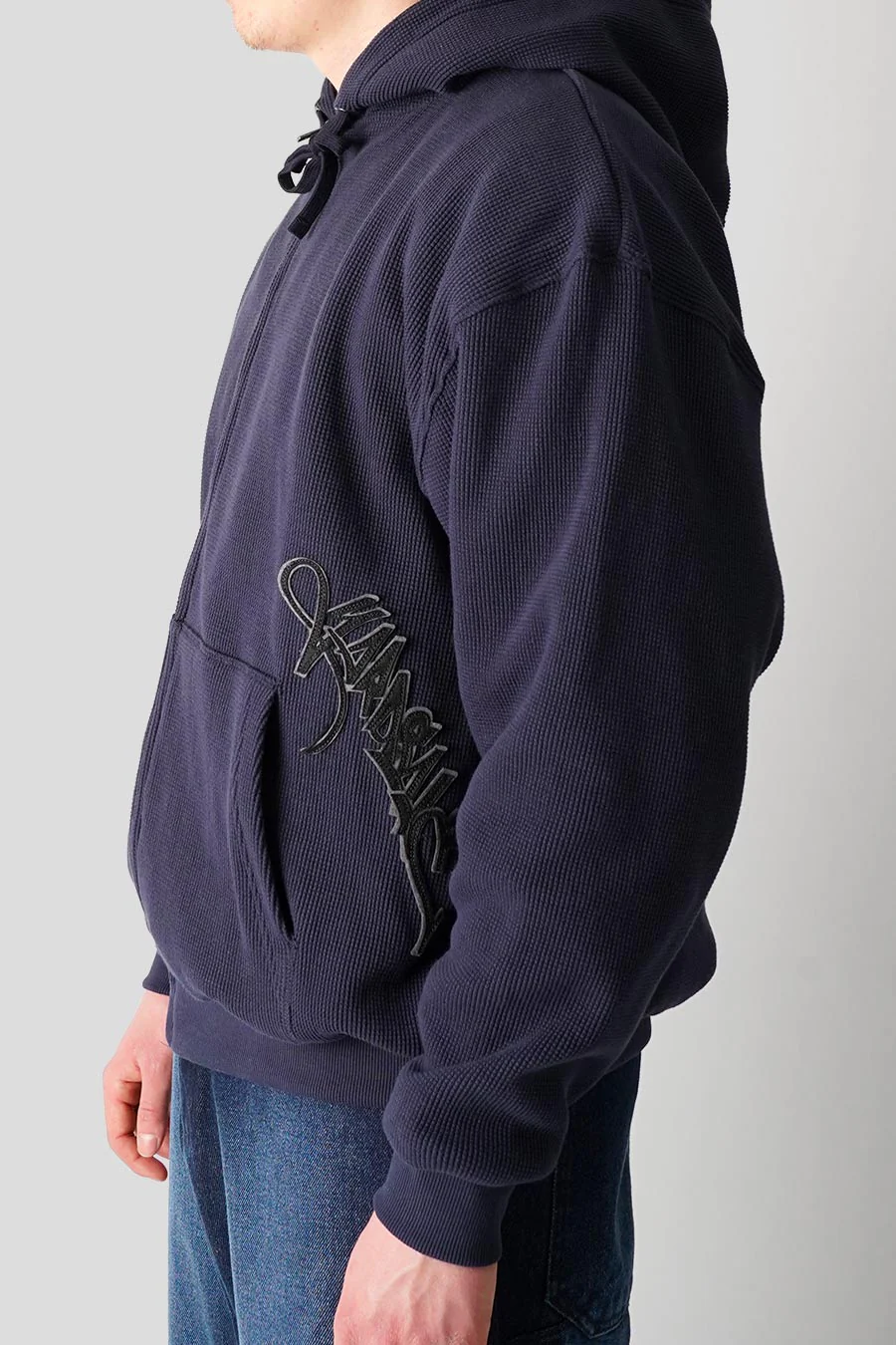 HOODIE ZIPPÉ EXO INDIGO - Image 2