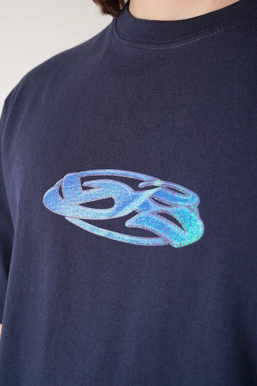 T-SHIRT GUMMI BLEU MARINE - Image 2