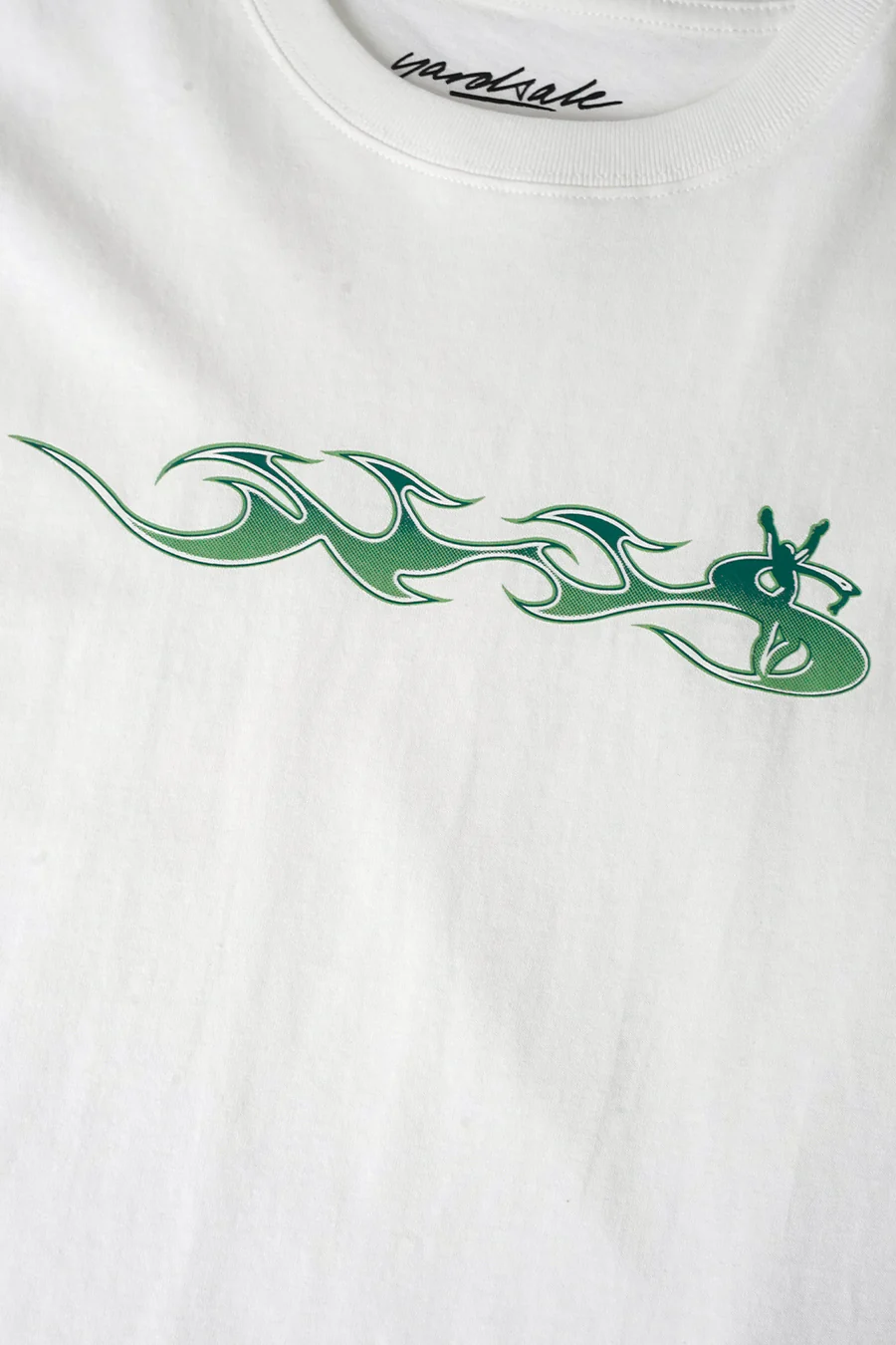 T-SHIRT PHANTASY FLAME BLANC - Image 2